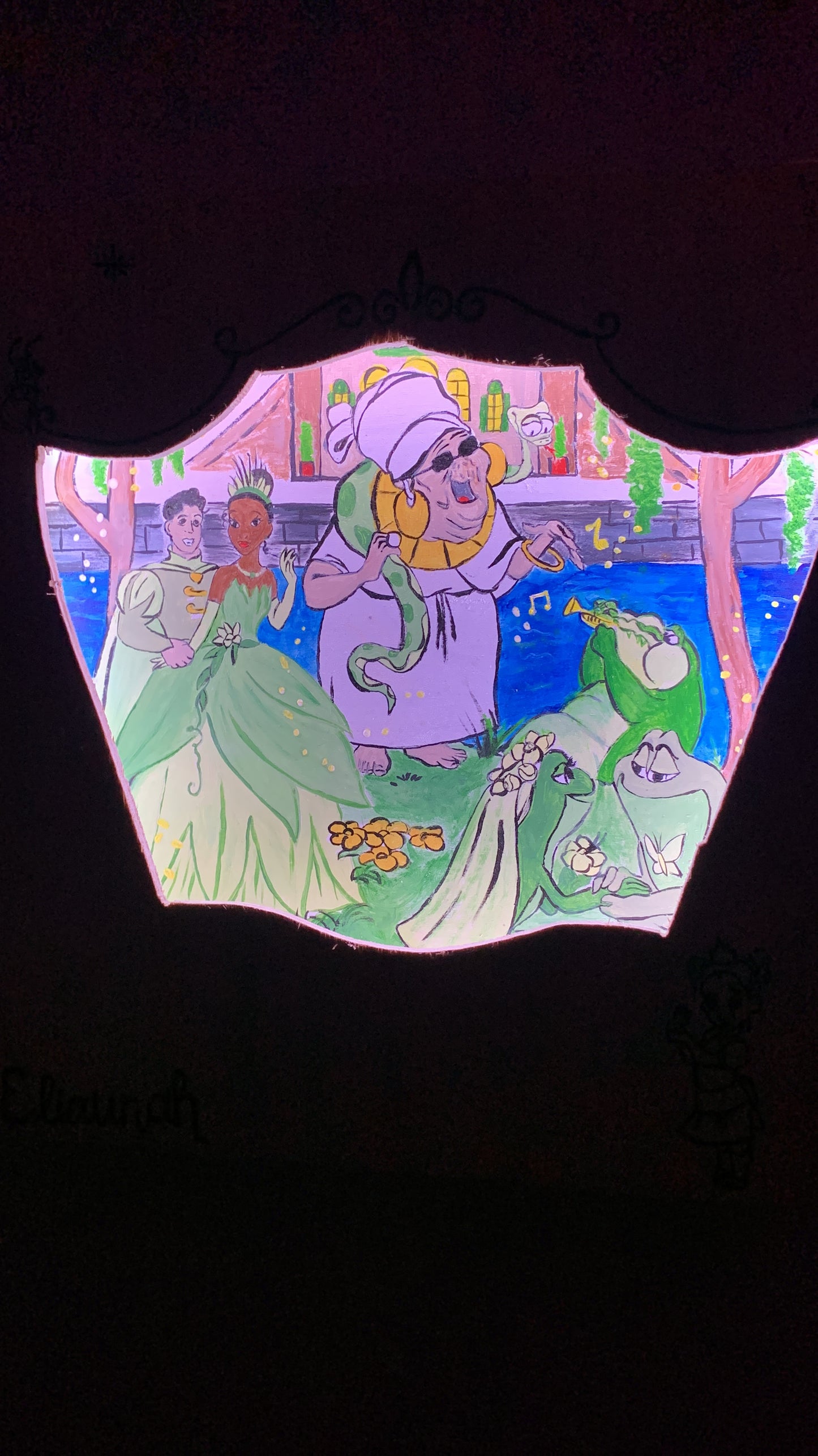 Princess and the Frog 3D Art
