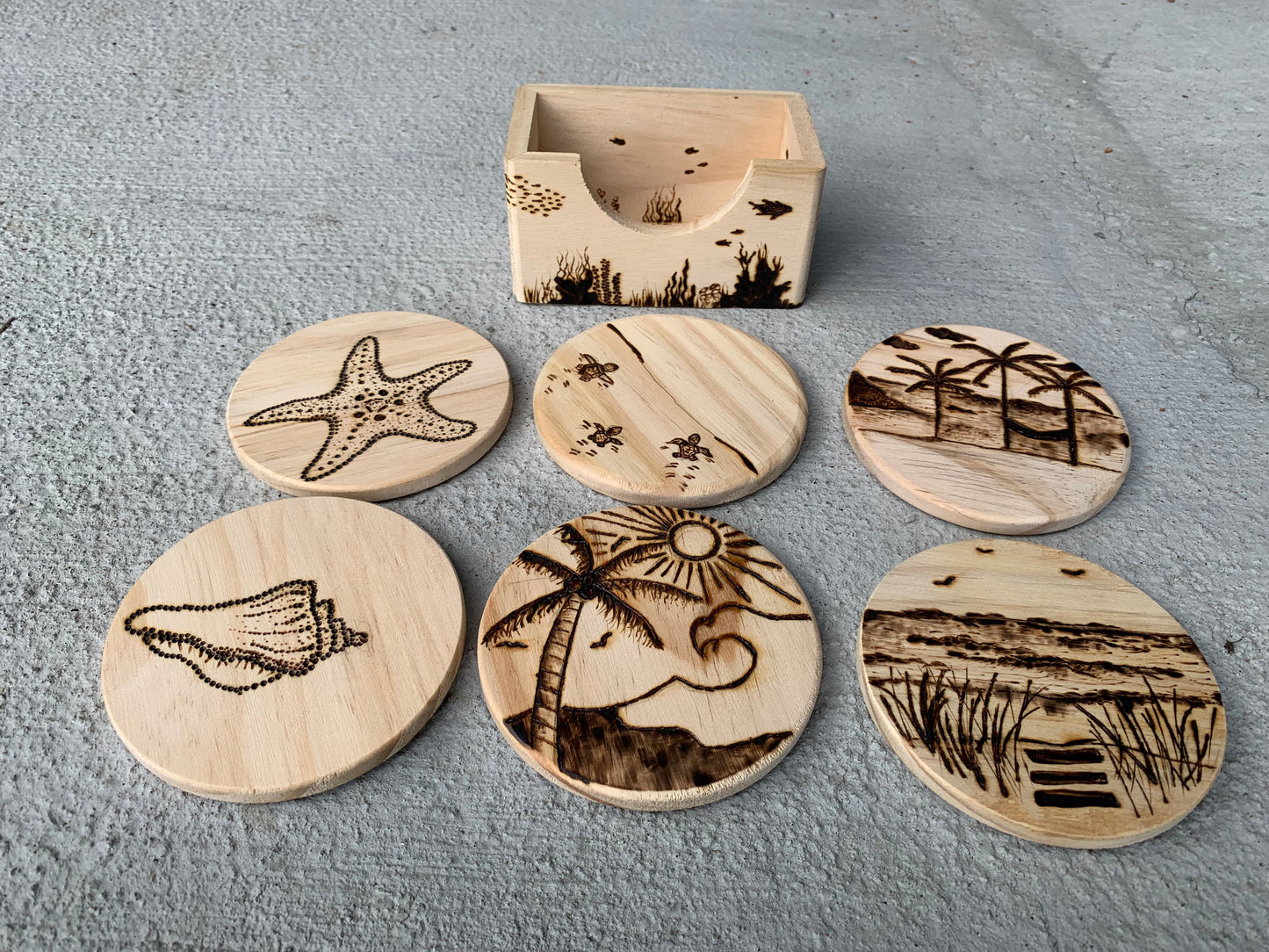 Beach Coaster set