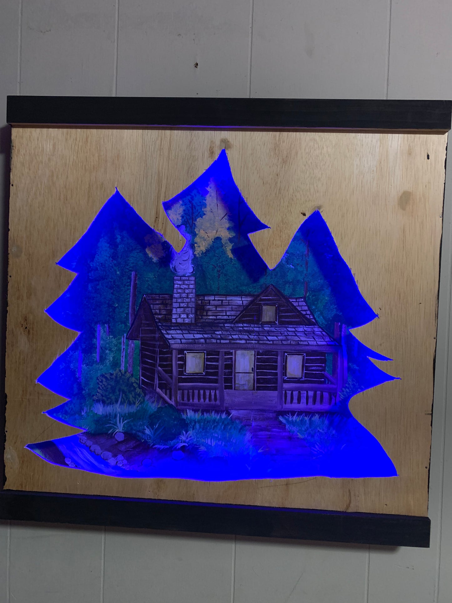 Cabin in the Woods 3D Art