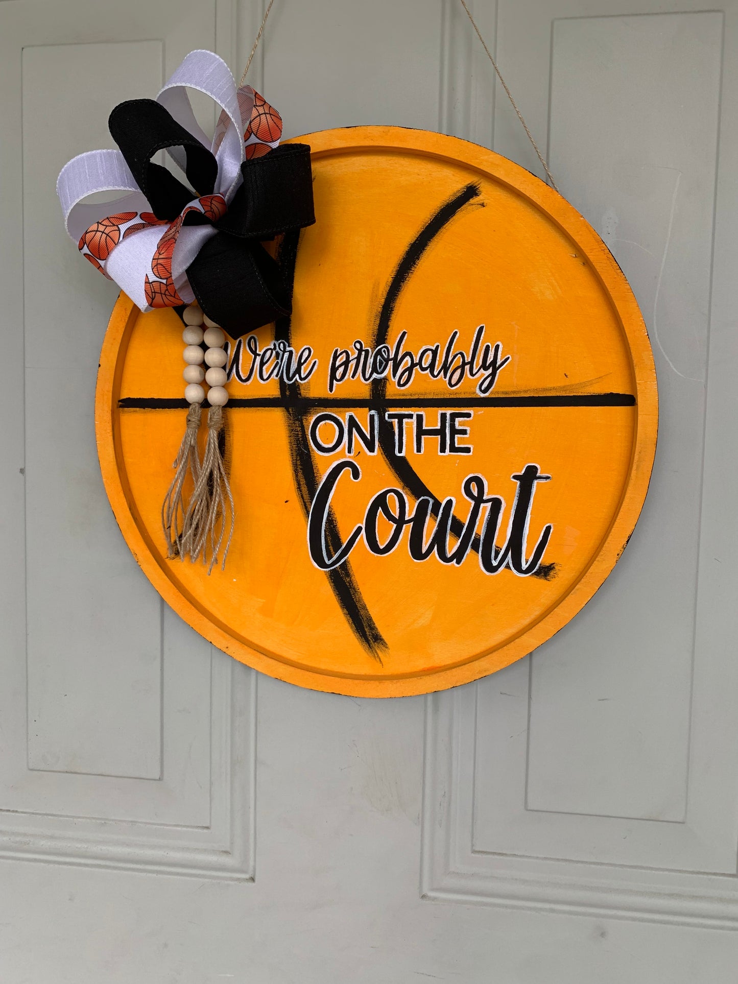 On the court door hanger