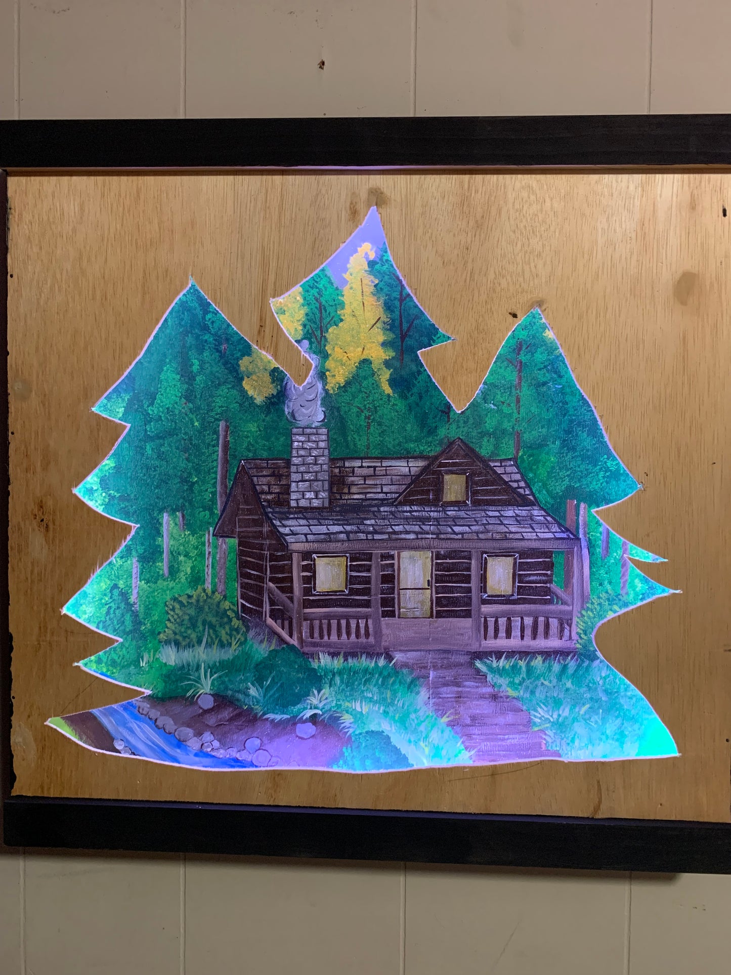 Cabin in the Woods 3D Art