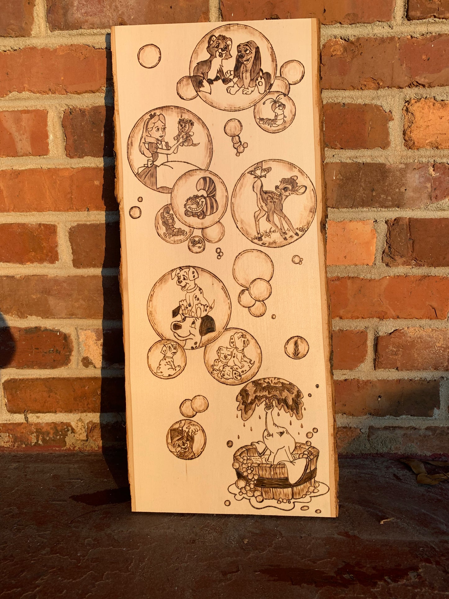 Disney pyrography