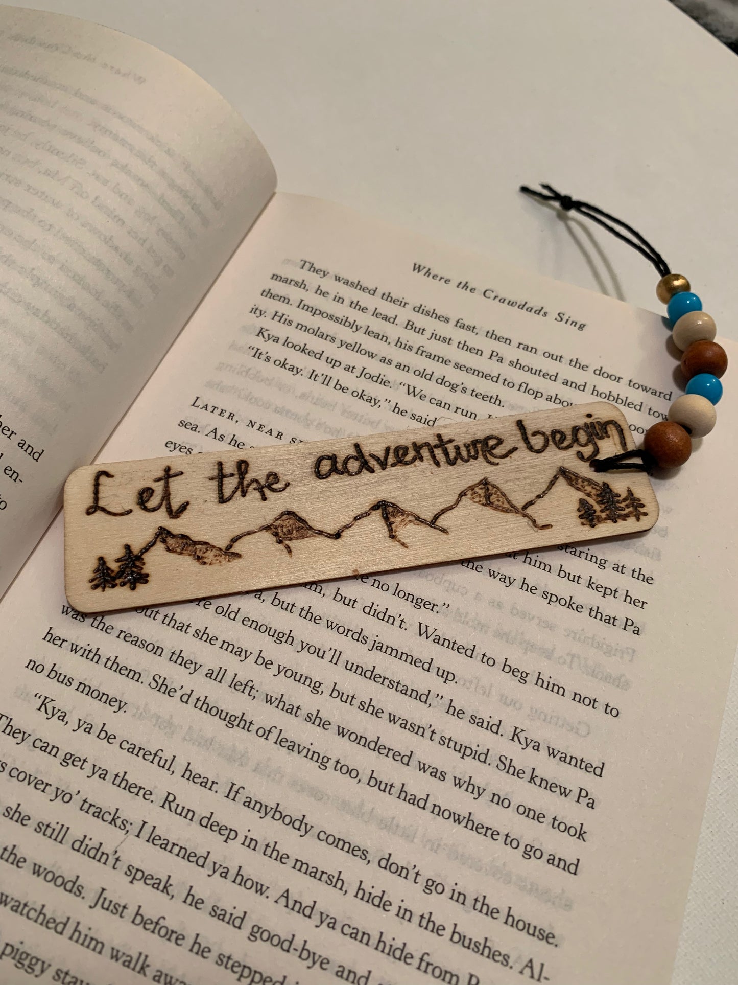 Let the adventure begin bookmark