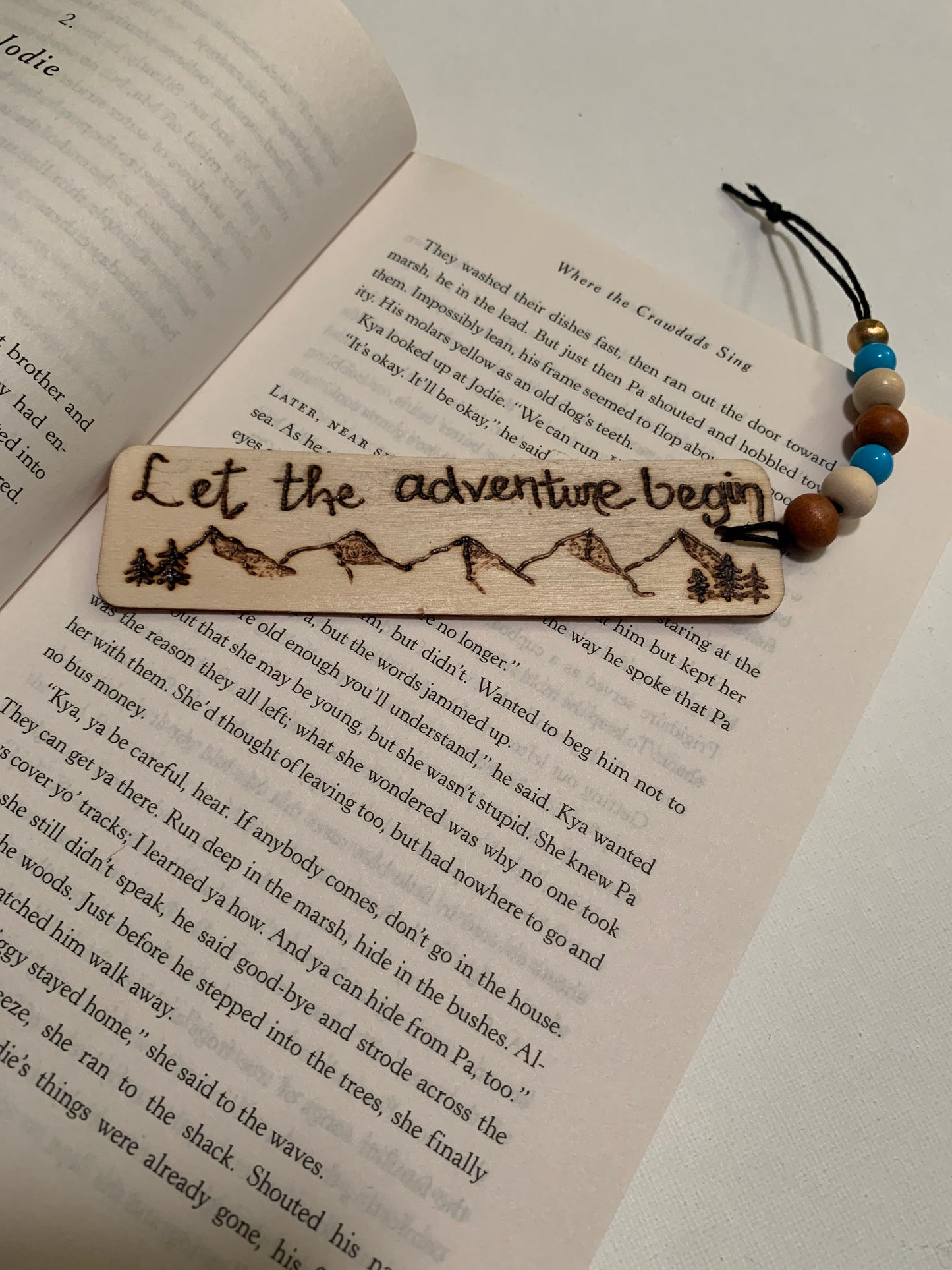 Let the adventure begin bookmark