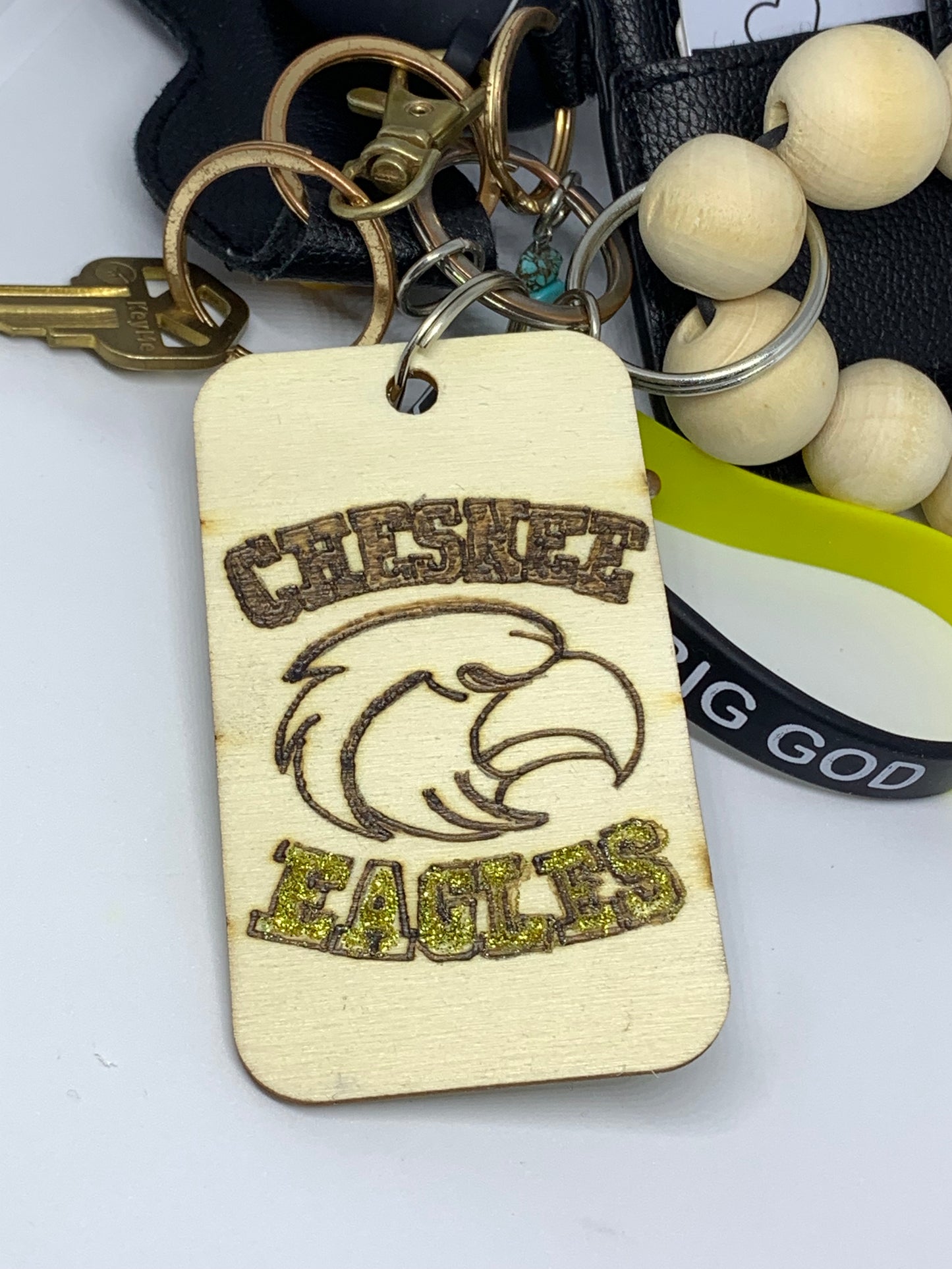 Chesnee HS senior keychain
