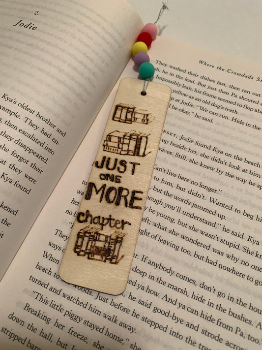 Just one more chapter bookmark