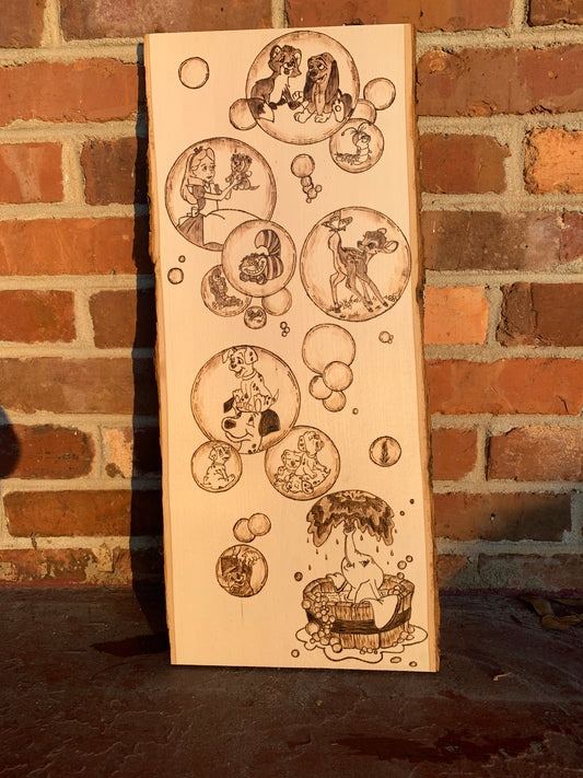 Disney pyrography